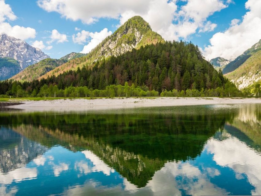Triglav Nemzeti Park Jasna tó