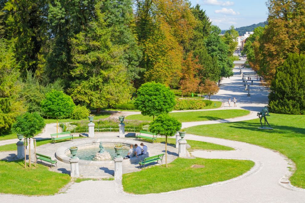 Tivoli park, Jakopic-setany